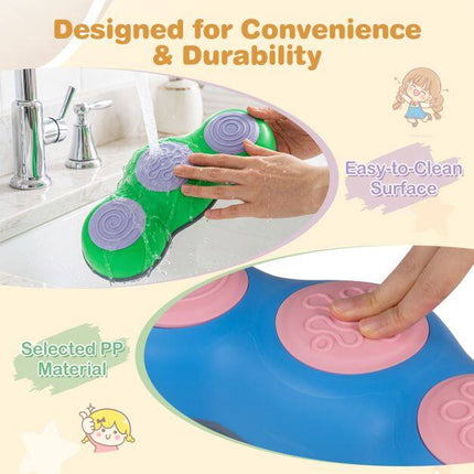 Kids Stepping Stones Set, Multi-Color, Anti-Slip, Stackable