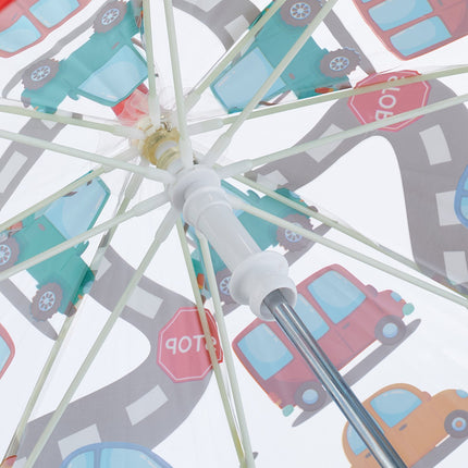 Kids' Stick Umbrella – Colorful, Easy Open, Durable