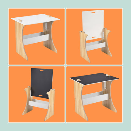 Dětský stůl a židle s deskou na křídu