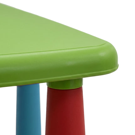 Dětský set stolku se 2 stoličkami, barevný plast