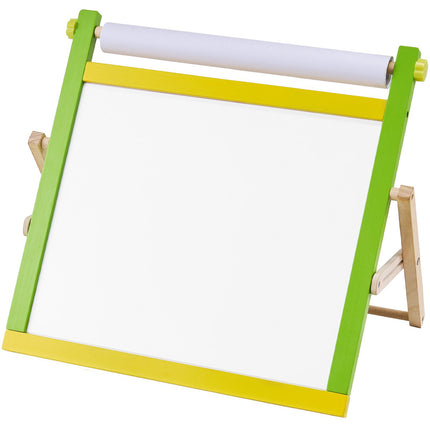 Kids Tabletop Art Easel, 3-in-1 Magnetic Board With Paper Roll