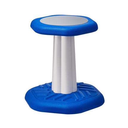 Kids Wobble Chair With Cushion, 360 Swivel, Blue 3-7