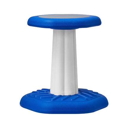 Kids Wobble Chair With Cushion, 360 Swivel, Blue 3-7