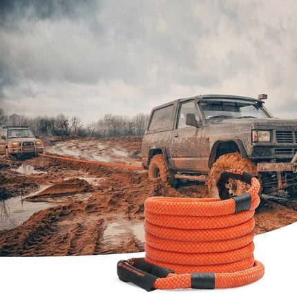 Kinetic Recovery Tow Rope, 7/8 In x 20 Ft, 30,580 Lb