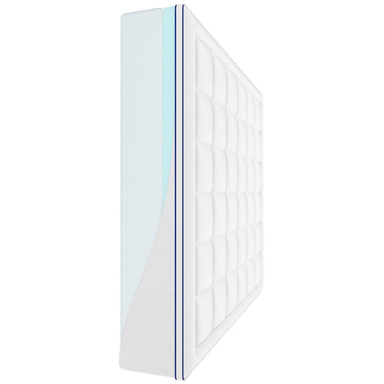 King Mattress Topper, 4 Inch Gel Memory Foam, With Skirt