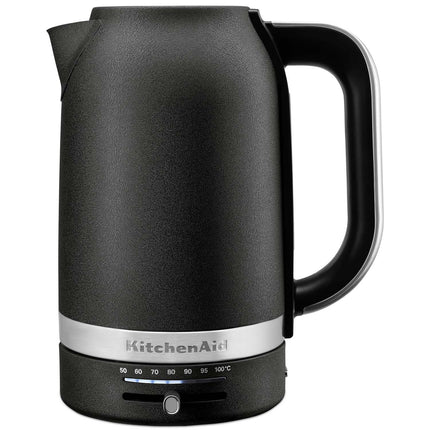 KitchenAid Kettle 1.7 l with Temperature Control 50–100 °C, Iron Black