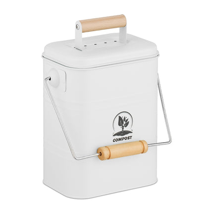 Kuchyňský koš na bioodpad 3.5L, nepropouští pach, s filtry