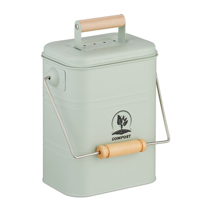 Kitchen Compost Bin 3.5L – Odour-Proof with Filters