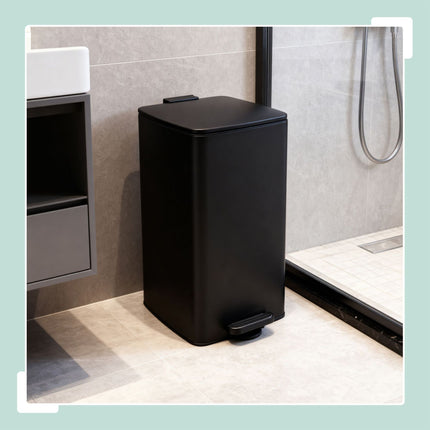 Kitchen Pedal Bin, 30L, Soft-Close Lid