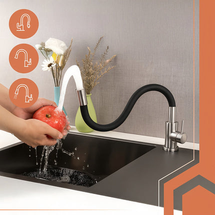 Kitchen faucet - flexible spout Ruhhy 22821