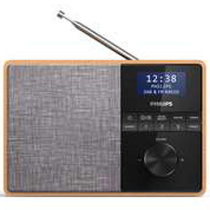 Kuchyňské rádio s Bluetooth. Pusťte si k snídani oblíbený podcast nebo hudbu. Dřevěné tělo