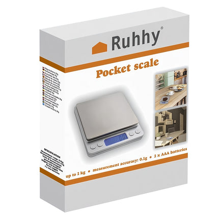 Kuchyňská váha 2kg Ruhhy 24210