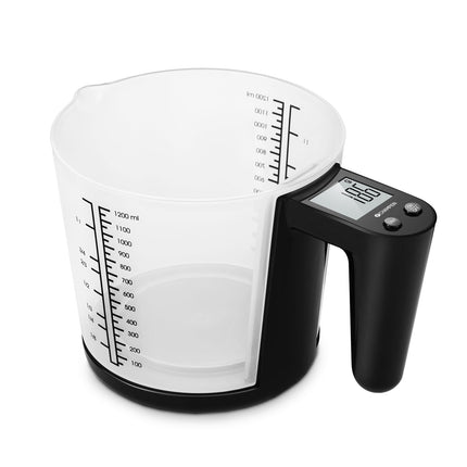 Kuchyňská váha s odměrkou 3kg 1200ml KV310 černá