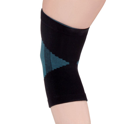 Knee Support, Turquoise-Black, Size S
