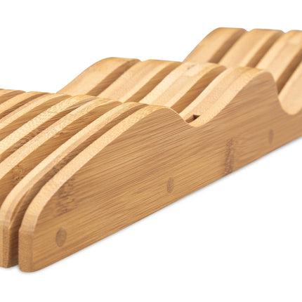 Bambusový blok na nože pro box