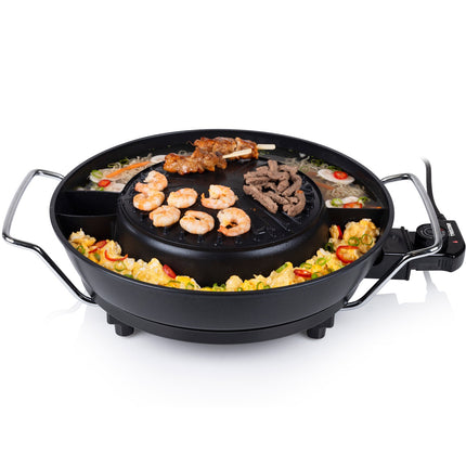 Korejský gril PZ-9131 elektrický hot pot Ø 24 cm 1800W 3l
