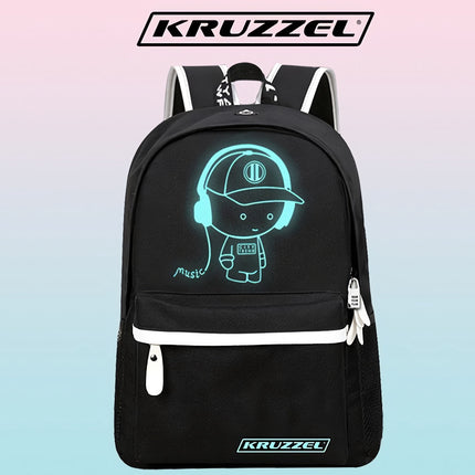 Kruzzel 19374 svítící USB batoh