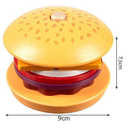 Kruzzel 22673 dřevěný hamburger