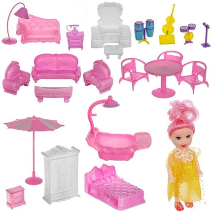 Kruzzel dollhouse 65 cm