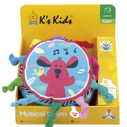 Kskids aktivní hračka měkký hudební bubínek