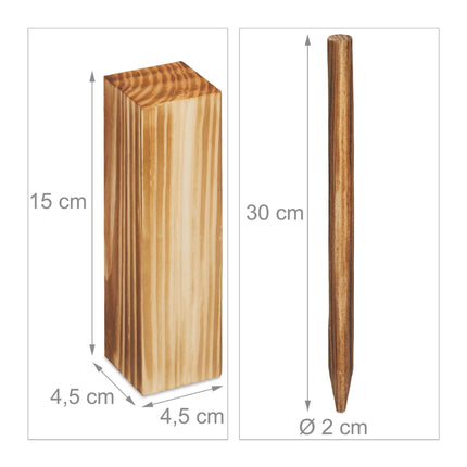 Wikinger-Kubb-Spiel