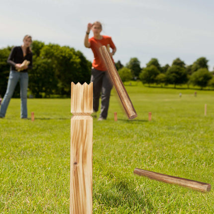 Wikinger-Kubb-Spiel