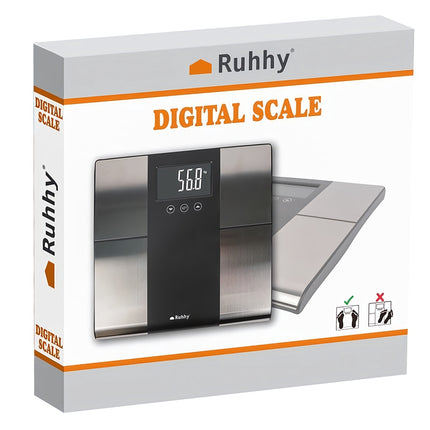 LCD osobní váha – analytická Ruhhy 24638