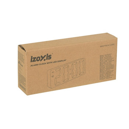 LED budík s barevným displejem a USB napájením