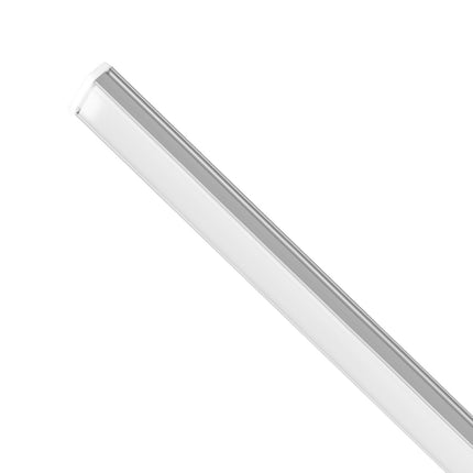 LED Aluminum Channel, U-Shape 6.6ft, Milky Cover, 20-Pack