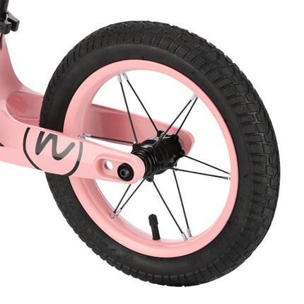 LED odrážedlo, kolo 12"", růžová