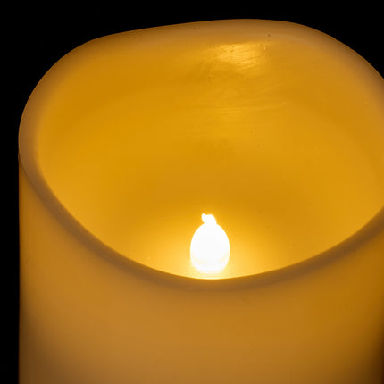 LED svíčky s časovačem a dálkovým ovládáním, sada 2 ks