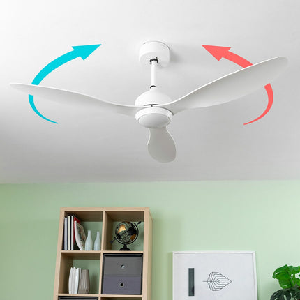 Stropní ventilátor s LED a 3 ABS lopatkami Flaled InnovaGoods bílá 36 W 52" Ø132 cm