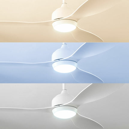 Stropní ventilátor s LED a 3 ABS lopatkami Flaled InnovaGoods bílá 36 W 52" Ø132 cm