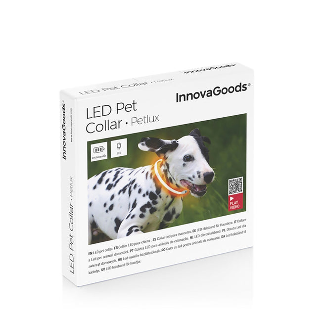 LED obojek pro mazlíčky Petlux InnovaGoods