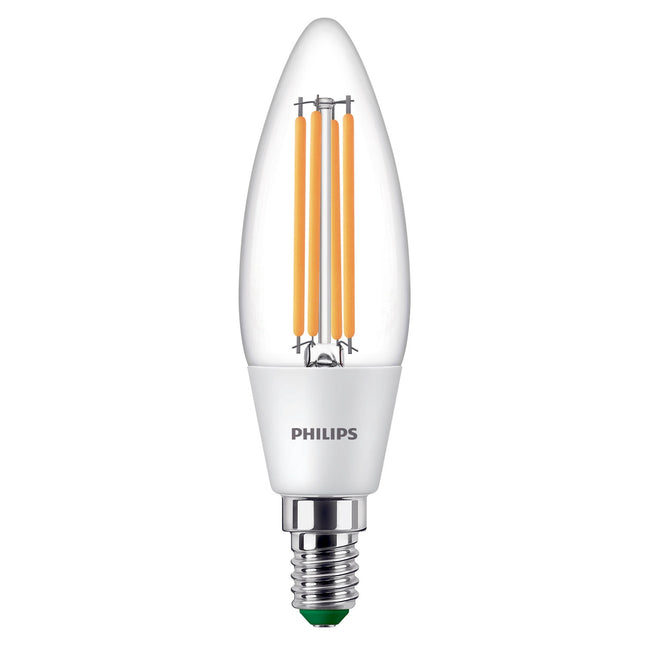 LED E14 B35 svíčka 2.3W (40W) čirá 485lm 2700K energetická třída A