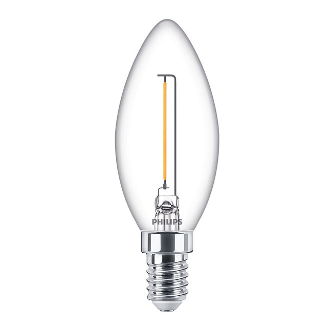 LED E14 svíčka 15W čirá 136lm