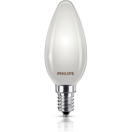 LED E14 svíčka B35 2.3W (40W) matná 485lm 2700K energetická třída A