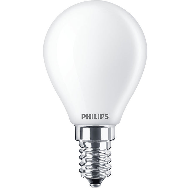 LED E14 globe 3.4W (40W) matná stmívatelná WarmGl 470