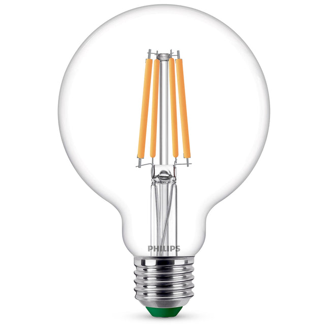 LED E27 G95 globe 4W (60W) čirá 840lm 2700K energetická třída A