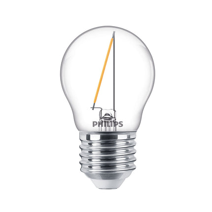 LED E27 globe 15W čirá 136lm