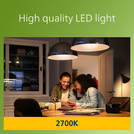 LED E27 klasická 4W (60W) čirá 840lm 2700K energetická třída A