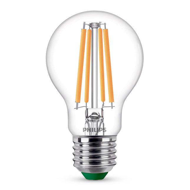 LED E27 klasická 4W (60W) čirá 840lm 2700K energetická třída A