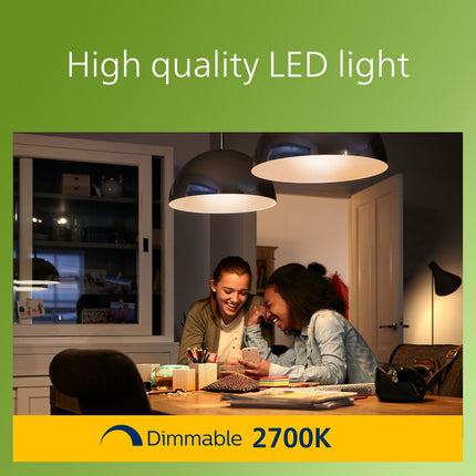 LED E27 klasická 4W (60W) čirá stmívatelná 840lm 2700K energetická třída A