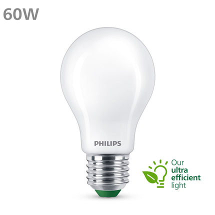 LED E27 klasická 4W (60W) matná 840lm 2700K energetická třída A