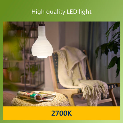 LED E27 klasická 4W (60W) matná 840lm 2700K energetická třída A