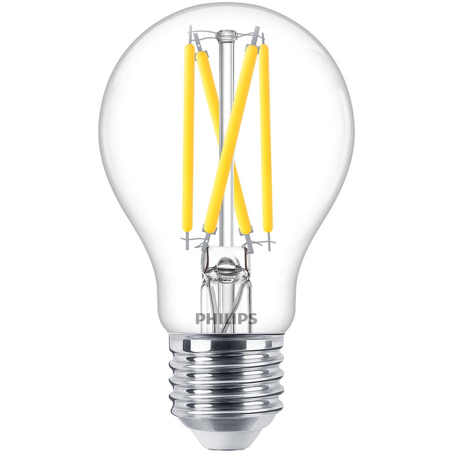 LED E27 klasická 60W čirá stmívatelná WarmGlow 806lm