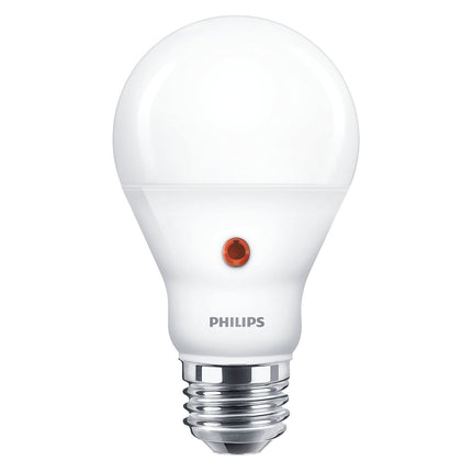 LED E27 klasická 60W soumrakový senzor 806lm