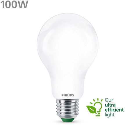 LED E27 klasická 7.3W (100W) matná 1535lm 2700K energetická třída A