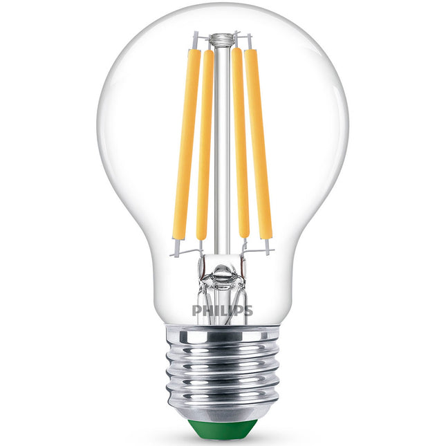 LED E27 klasická A60 4W (60W) čirá 840lm stmívatelná 2700K energetická třída A