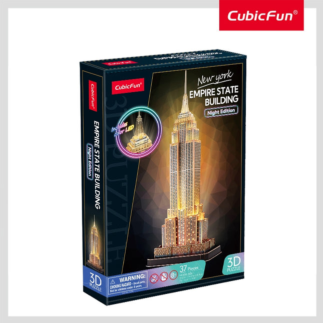 LED 3D puzzle Empire State Building pro dospělé i děti
